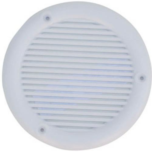 GRILLE D'AERATION EN PLASTIQUE - 103MM - BLANC - TRIGANO