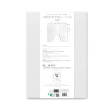 Miniature Drap-housse en jersey 2x70/90x180/210 cm + 30/50x120/145 cm (ensemble 3 pièces)  - BLANC - WALRA  N° 5