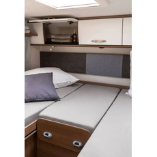 Miniature Drap-housse en jersey 2x70/90x180/210 cm + 30/50x120/145 cm (ensemble 3 pièces) - GRIS - WALRA N° 1