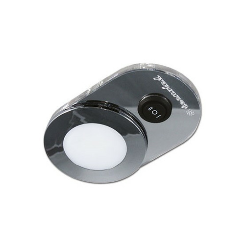 Plafonnier avec interrupteur - 6 LED -BLANC CHAUD & FROID - Ø 80 mm - GES