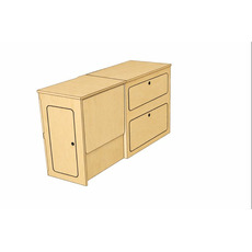 Miniature Meuble cuisine multifonction -Trafic 3 / Fiat Talento / Nissan NV300 / Opel Vivaro (2015-2020) N° 0