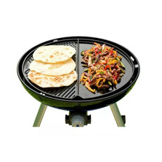 Miniature Plaque de cuisson divisée pour barbecue à gaz Carri Chef 50 / 2 ou Citi Chef 50 Cadac N° 1