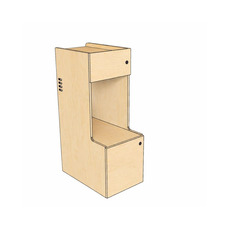 Miniature Meuble colonne -Trafic 3 / Fiat Talento / Nissan NV300 / Opel Vivaro (2015-2020) N° 1