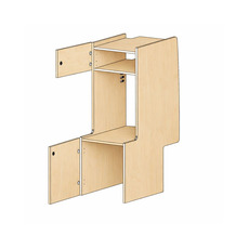 Miniature Meuble colonne -Trafic 3 / Fiat Talento / Nissan NV300 / Opel Vivaro (2015-2020) N° 2