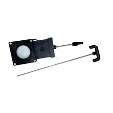 Miniature ATTENTION Produit imparfait | VANNE DE VIDANGE AVEC TIRETTE LONGUE A DISTANCE 56 cm D 75 mm - FAP N° 1