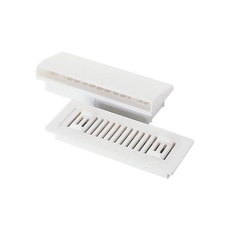 ATTENTION Produit imparfait | AERATEUR DE PAROI BLANC 171 X 60 MM - 20 CM² - CHANTAL
