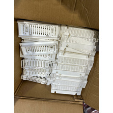 Miniature ATTENTION Produit imparfait | AERATEUR DE PAROI BLANC 171 X 60 MM - 20 CM² - CHANTAL N° 1