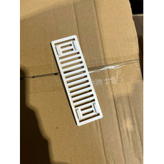 Miniature ATTENTION Produit imparfait | AERATEUR DE PAROI BLANC 171 X 60 MM - 20 CM² - CHANTAL N° 3