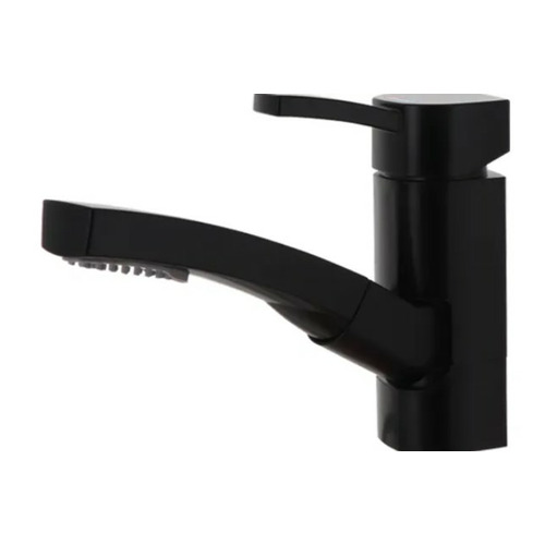 Mitigeur avec bec extractible et interrupteur NOIR raccord tétine 10/12mm - CAPRI - COMET