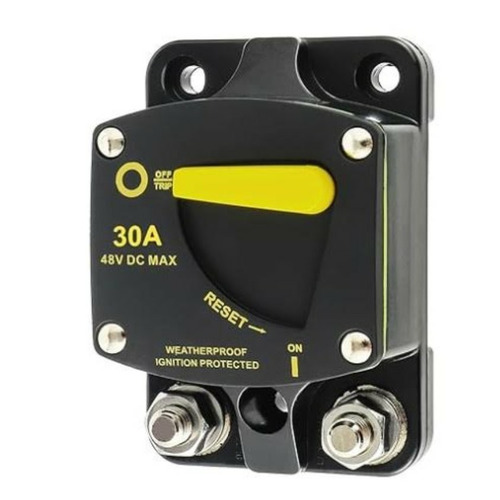 Coupe-circuit 30 A – 48 V DC max -  Bornes M8