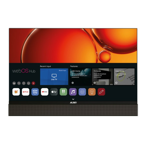 Téléviseur SMART Sound System WebOS TV FullHD ALDEN 24’’ - Barre de Son intégrée -- ALDEN