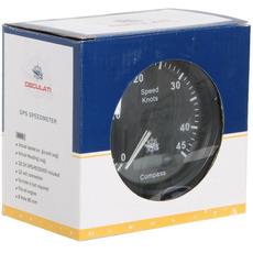 Miniature Jauge niveau d'eau 10-180 Ω ohm - Cadran noir/lunette noire - OSCULATI N° 1