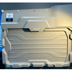 Miniature RAIL DE TABLE MURAL POUR TABLE DE CAMPING INTEGREE A LA PORTE COULISSANTE - TANSPORTER T5 & T6 - GRISE VW N° 1