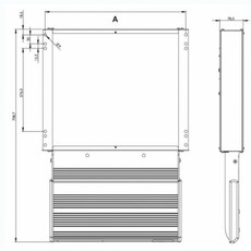 Miniature Marchepied électrique coulissant 550 mm | 12V - TEKNO CAMP N° 1