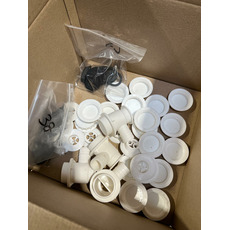 ATTENTION Produit imparfait | Bonde blanche siphon sortie diamètre 25 pour caravane et camping-car﻿ - ZADI (BONDE)