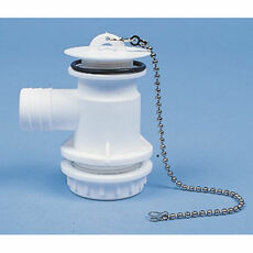 Miniature ATTENTION Produit imparfait | Bonde blanche siphon sortie diamètre 25 pour caravane et camping-car﻿ - ZADI (BOUCHON) N° 2