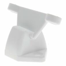 Miniature ATTENTION Produit imparfait | Arrêt de porte en plastique blanc N° 2