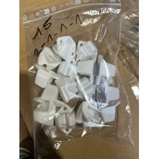 Miniature ATTENTION Produit imparfait | Arrêt de porte en plastique blanc N° 4