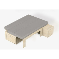 Miniature Matelas pour fourgon/van - Expert / Jumpy -   180 x 112 cm - 7 cm Mousse Haute Densité ( 28 kg/m³ ) + 3 cm Mémoire de Forme N° 2