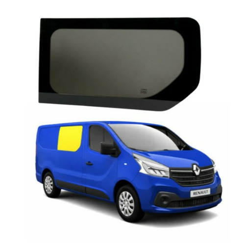 Baie fixe 1116x598mm - AVANT DROITE - VERRE TEINTÉ - TRAFIC 3 / NV300 / PRIMASTAR (DEPUIS 2014)