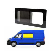 Baie coulissante 1434x665mm - AVANT GAUCHE - VERRE TEINTÉ - DUCATO / JUMPER / BOXER / MOVANO (DEPUIS 2007)