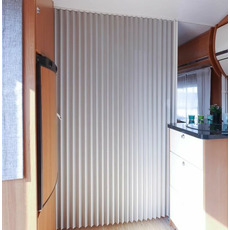 Miniature Remiform I  - CLOISON FLEXIBLE PLISSÉE - 1500 x 1900 MM - BLANC CRÈME - REMIS  N° 0