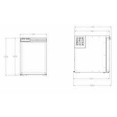 Miniature RÉFRIGÉRATEUR À COMPRESSION  BLIZZ  F50 - 50L - 12V/24V - BLUETOOTH - EZA N° 3
