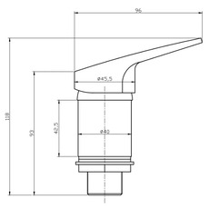 Miniature Mitigeur Olivia - OSCULATI N° 1