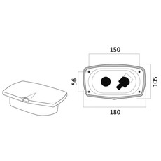 Miniature Kit coffret douche Boris complet - 4 M - OSCULATI N° 2