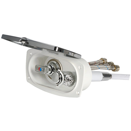 Kit coffret douche Mizar complet chromé - 4 M - OSCULATI