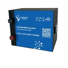 Miniature  Batterie Lithium Sous Siège de 12.8V 620Ah LiFePO4 Smart BMS Avec Bluetooth - ULTIMATRON N° 6