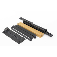 Miniature TABLE BAMBOU/ALU MENDOZA ENROULABLE -  80x60cm - CARBEST N° 3