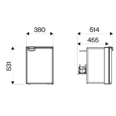 Miniature Réfrigérateur à compression Cruise CR42 42L – INDEL B N° 2