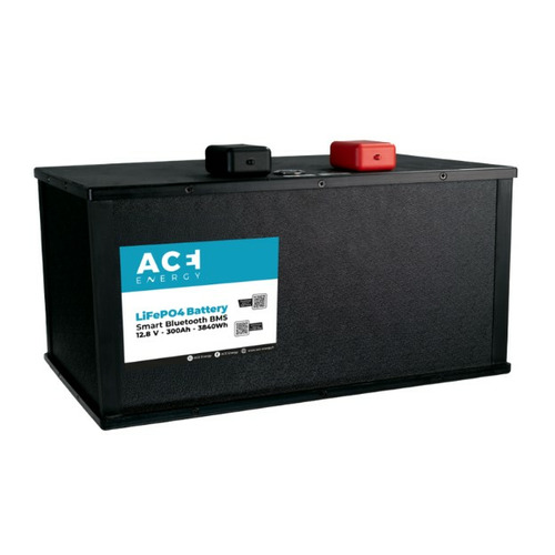 Batterie Lithium LiFePO4 12.8V - 300Ah  - ACE ENERGY
