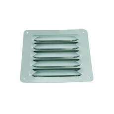 Miniature Grille aération inox 115x127 mm - SANS MOUSTIQUAIRE  N° 0