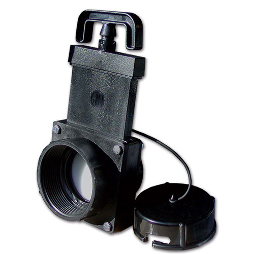 VANNE DE VIDANGE A GUILLOTINE DE TOUR DIAMETRE 75 MM - FAP