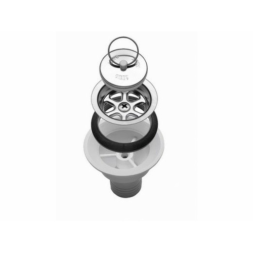 Bonde droite + bouchon SMEV sortie diametre 25 mm AC 535 - DOMETIC