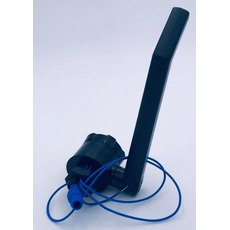 Miniature ROBINET RABATTABLE EN ABS NOIR AVEC CONTACTEUR RACCORD TETINE 10/12mm N° 1