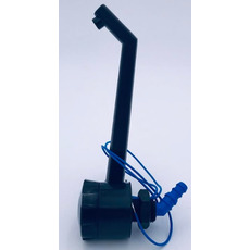 Miniature ROBINET RABATTABLE EN ABS NOIR AVEC CONTACTEUR RACCORD TETINE 10/12mm N° 2