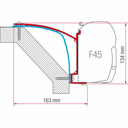 Kit F45/F70 laika rexosline ecovip 07 - FIAMMA