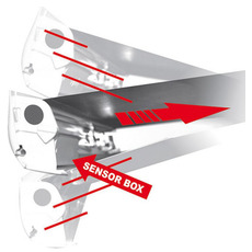 Miniature STORE F45S 4 METRES EAGLE ELECTRIQUE BOITIER BLANC TOILE DELUXE GREY - FIAMMA N° 2