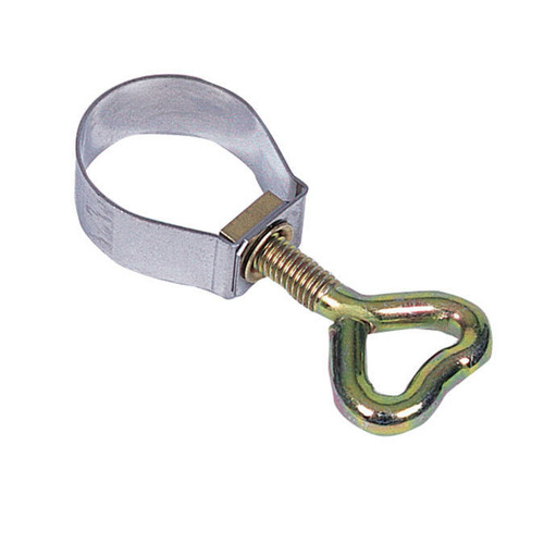 3 X COLLIERS DE SERRAGE INOX POUR PIQUET - Diametre 24-26 mm - EURO ACCESSOIRES