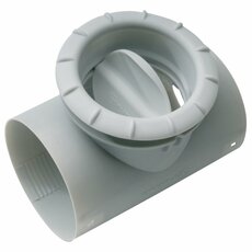 Raccord T avec bouche à air gris 65-72 - TRUMA
