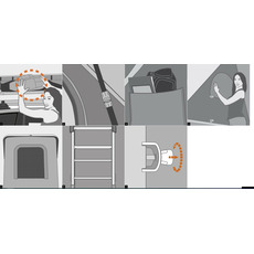 Miniature Tente de toit - Colombus Medium – VERT -  Autohome N° 6