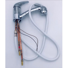 Miniature Robinet mitigeur avec douchette Paris avec contacteur raccord tétine 10/12mm - COMET N° 3