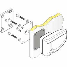 Miniature Serrure de securité safe door - FIAMMA N° 2