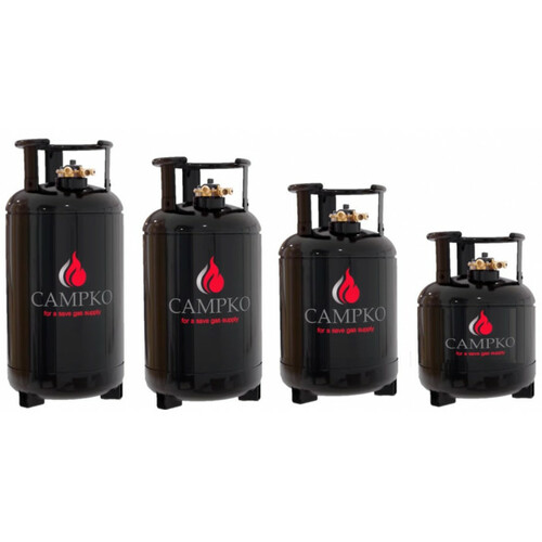 BOUTEILLE GPL CAMPKO 15L/6.2KG  22L/9.2 KG  -- 30L/12.5 KG -- 36L15.KG - CAMPKO
