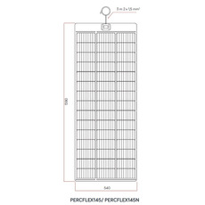 Miniature Panneau solaire souple PERC FLEX 12V - 115W / 145W / 210W /280W  TEDLAR BLANC OU NOIR - ENERGIE MOBILE N°2