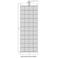 Miniature Panneau solaire souple PERC FLEX 12V - 115W / 145W / 210W /280W  TEDLAR BLANC OU NOIR - ENERGIE MOBILE N° 4