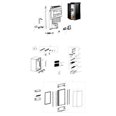 Réfrigérateur à double charnière RM10.5T - DOMETIC